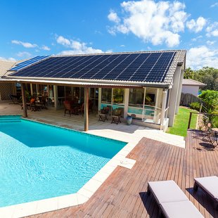 Solaranlage Normalverlegung